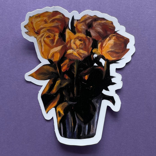 flowers VI sticker