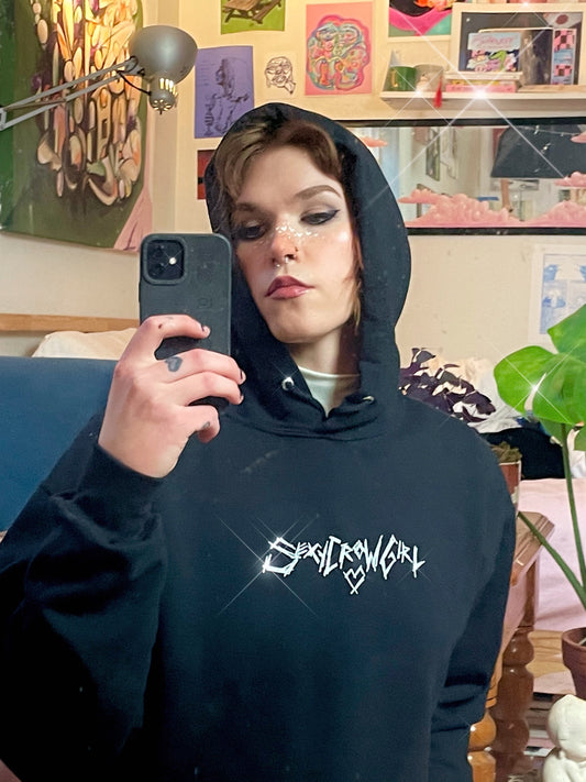 "sexycrowgirl" HOODIE