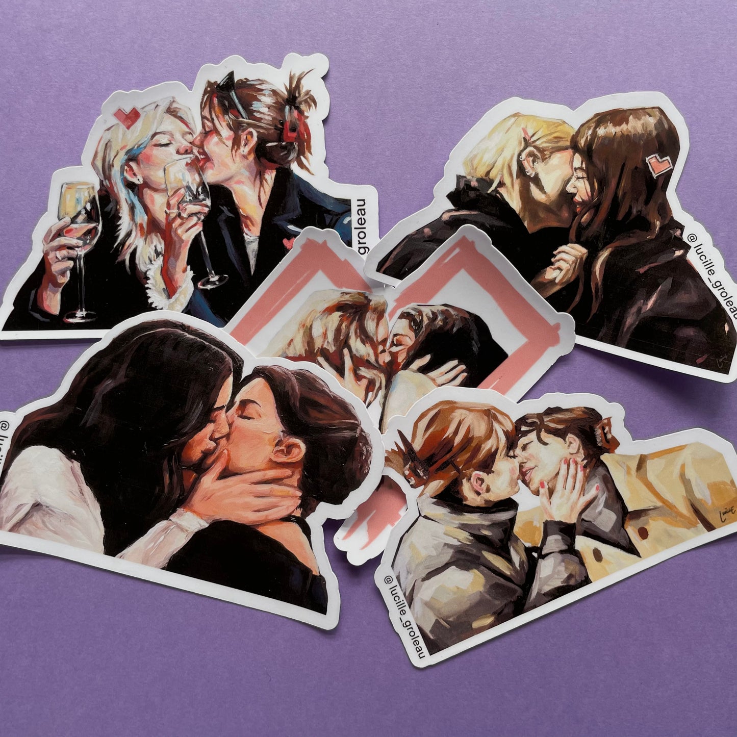 sapphic sticker pack