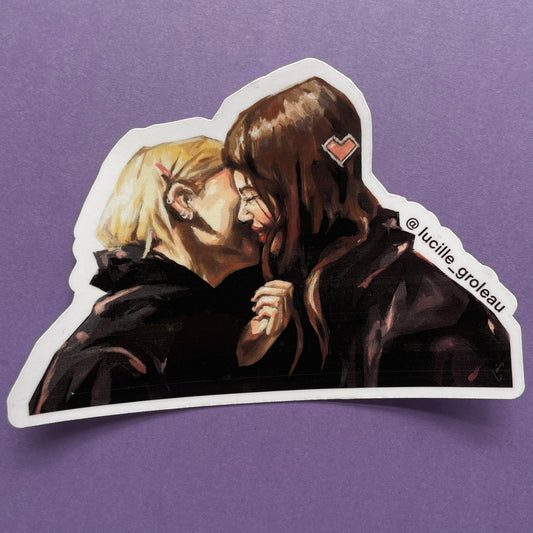 sapphic III sticker