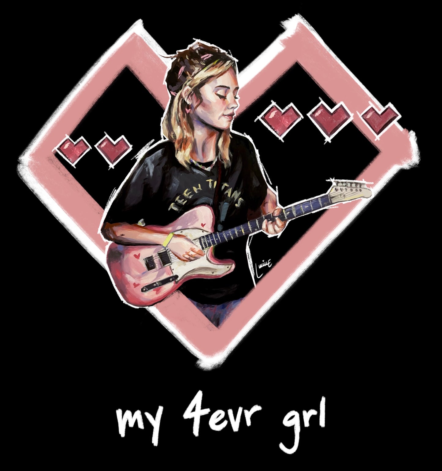 my 4evr grl SHIRT