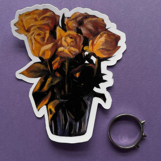 flowers VI sticker